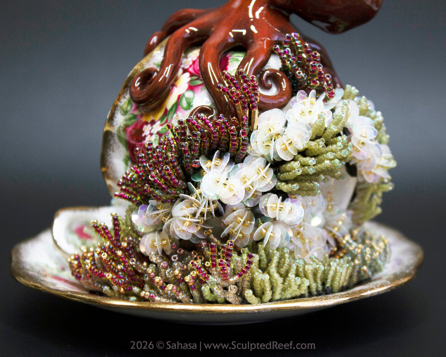 No.20 "Majestic II" Sculpted Reef Series - Giant Pacific Octopus Sculpture