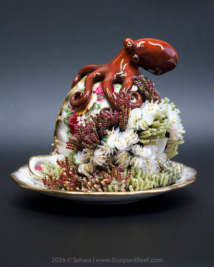 No.20 "Majestic II" Sculpted Reef Series - Giant Pacific Octopus Sculpture
