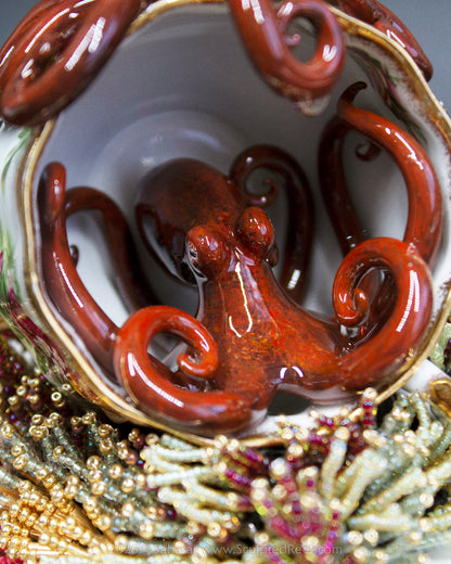 No.20 "Majestic II" Sculpted Reef Series - Giant Pacific Octopus Sculpture