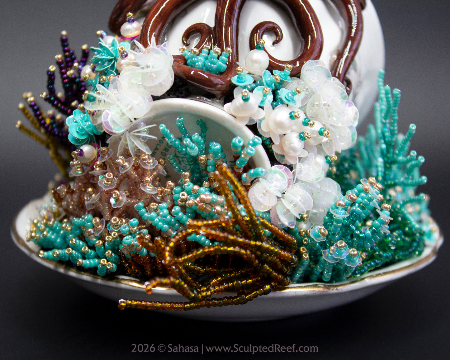 No.21 "Octopus Garden XI" Sculpted Reef Series - Giant Pacific Octopus Sculpture
