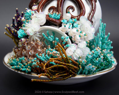 No.21 "Octopus Garden XI" Sculpted Reef Series - Giant Pacific Octopus Sculpture