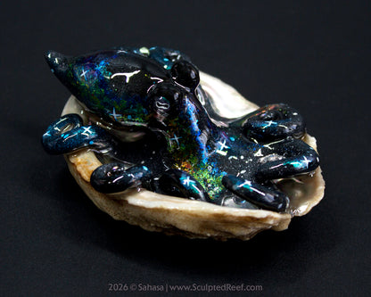 THALASSA - Shelltopus - OOAK Nebula Octopus Sculpture