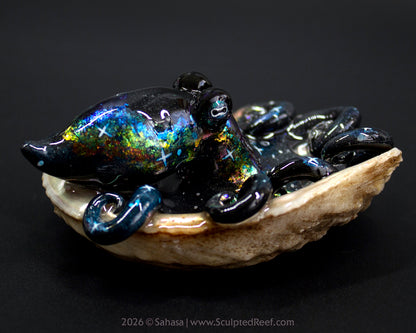 THALASSA - Shelltopus - OOAK Nebula Octopus Sculpture