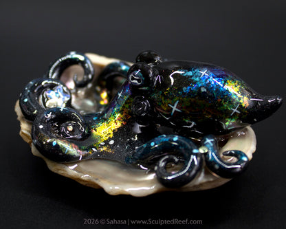 THALASSA - Shelltopus - OOAK Nebula Octopus Sculpture