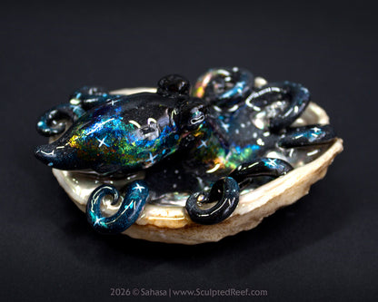 THALASSA - Shelltopus - OOAK Nebula Octopus Sculpture