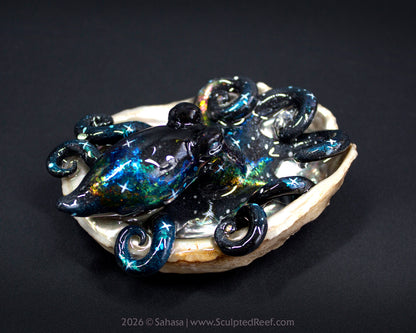 THALASSA - Shelltopus - OOAK Nebula Octopus Sculpture