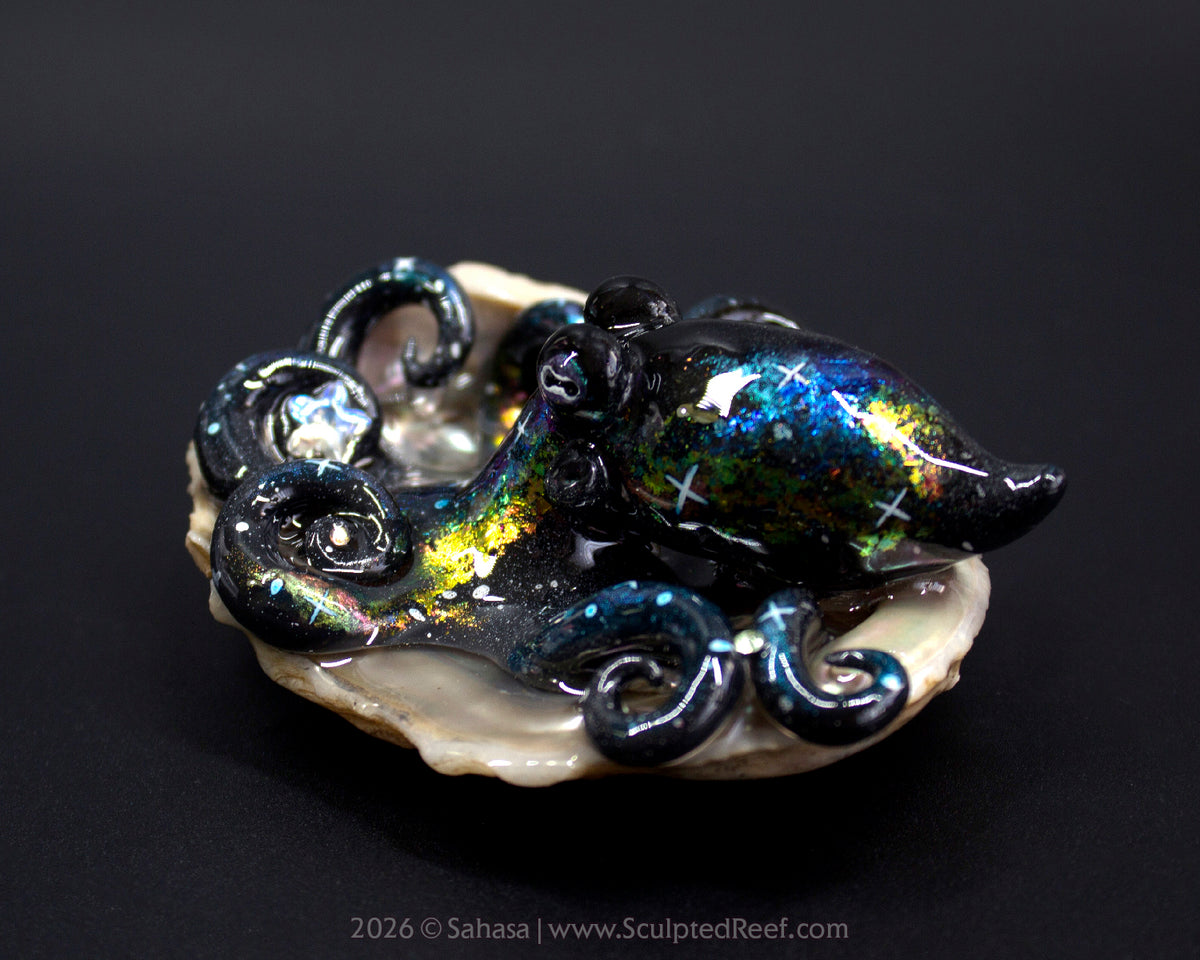 THALASSA - Shelltopus - OOAK Nebula Octopus Sculpture