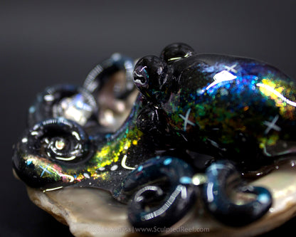 THALASSA - Shelltopus - OOAK Nebula Octopus Sculpture
