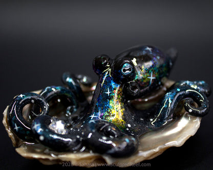 THALASSA - Shelltopus - OOAK Nebula Octopus Sculpture