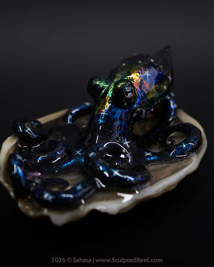 TITANIA - Shelltopus - OOAK Nebula Octopus Sculpture