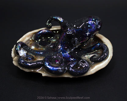 IANTHE - Shelltopus - OOAK Nebula Octopus Sculpture