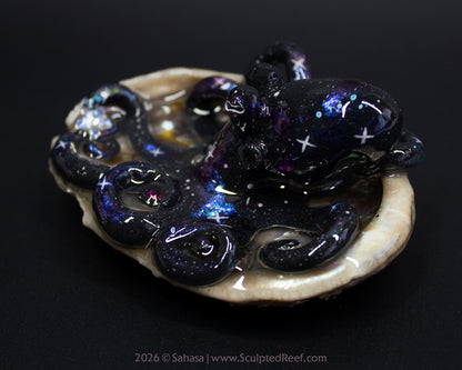 IANTHE - Shelltopus - OOAK Nebula Octopus Sculpture