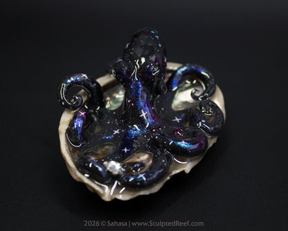 IANTHE - Shelltopus - OOAK Nebula Octopus Sculpture