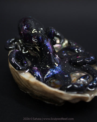 IANTHE - Shelltopus - OOAK Nebula Octopus Sculpture