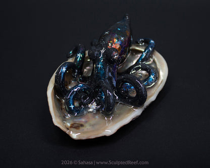 MEROPE - Shelltopus - OOAK Nebula Octopus Sculpture
