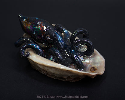 MEROPE - Shelltopus - OOAK Nebula Octopus Sculpture