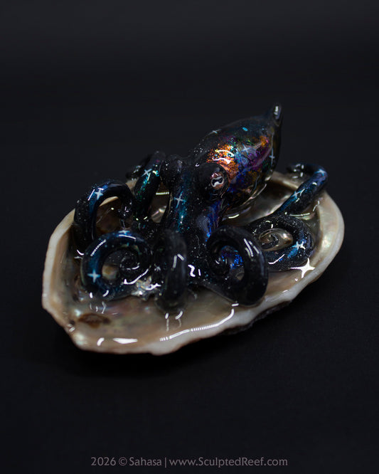 MEROPE - Shelltopus - OOAK Nebula Octopus Sculpture