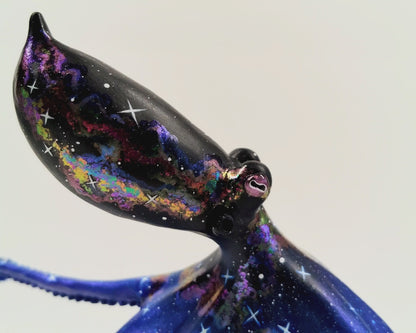 HALCYON - 145 x 185 x 145mm - OOAK Nebula Octopus Sculpture