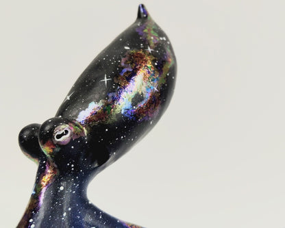 HALCYON - 145 x 185 x 145mm - OOAK Nebula Octopus Sculpture